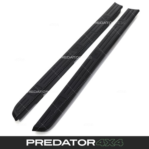 Bed rail caps textured black - rail,