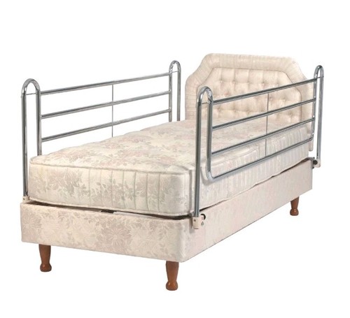Metal bed rails for single - bed,