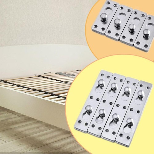 4pcs bed rail - fasteners, wood